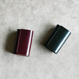 小さくて使いやすい財布 mini 国産コードバン×ブライドルレザー Hand-Sewn-Limited